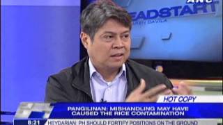 Mishandling may have caused rice contamination in Davao [upl. by Joacima]