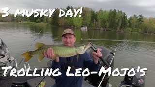 Rainy day trolling for spring musky in PA [upl. by Benson]