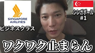 シンガポール航空ビジネスクラス搭乗！機内食とチャンギラウンジのラクサが美味すぎた【福岡→チャンギ国際空港】【シンガポール旅  1｜2024】 [upl. by Ax531]