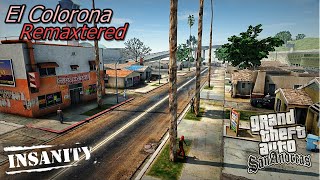 GTA SA 4K MAPA INSANITY El CORONA RETEXTURED PARA GTA SA ULTRA MODDED GRAPHICS [upl. by Wivina]