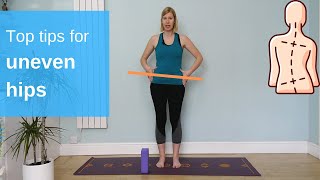 Yoga tips for uneven hips [upl. by Feune]