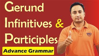 Gerund Infinitive and Participles Part 1  ENGLISH GRAMMAR [upl. by Fleischer570]