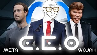 Wojak Becomes Meta Ceo [upl. by Asilak]