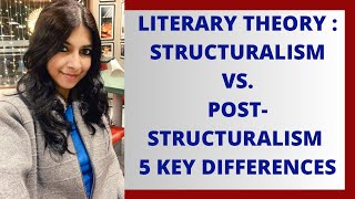 Structuralism and PostStructuralism 5 Key Differences  Literary Theory [upl. by Goldy770]