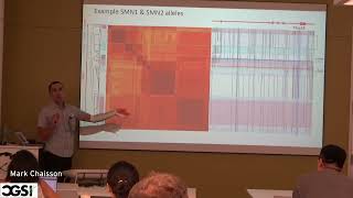 Mark Chaisson  Genotyping Allele specific Copy Number Variants Using Pangenomes  CGSI 2023 [upl. by Asina]