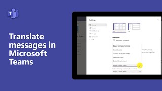 How to translate messages in Microsoft Teams [upl. by Hulton308]