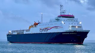 MV Commodore Goodwill Arrives at Portsmouth 271023 [upl. by Einahc]