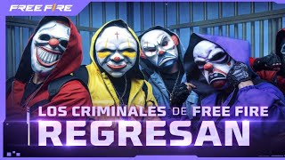 NUEVA AGENDA SEMANAL DE FREE FIRE REGRESAN LOS CRIMINALES  EVENTO DE RECARGA [upl. by Trey821]