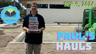 Back With a New Haul  New Library Update  Pauls Hauls  Sep 9 2024 [upl. by Boynton]