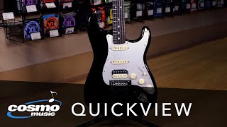 Fender Ultra Luxe Stratocaster Floyd Rose HSS Mystic Black Quickview  Cosmo Music [upl. by Kiker]