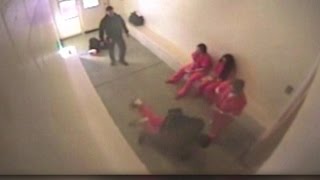 Surveillance video shows MDC officer roughing up inmate [upl. by Ruvolo251]