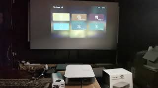 ViewSonic M2e LED Projector 1080p with Sound By Harman Kardon [upl. by Elyrehc575]