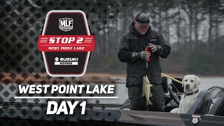 Tackle Warehouse Invitationals  Stop 2  West Point Lake  Day 1 [upl. by Renny]