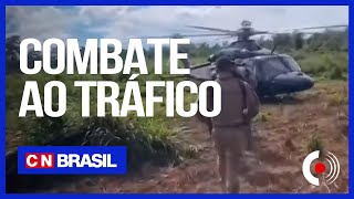 Operação da Polícia Federal combate tráfico de drogas em grajaú [upl. by Anomer]