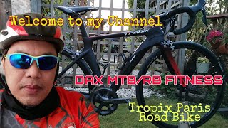 TROPIX PARIS ROAD BIKE TEST RIDE II DAX MTBRB FITNESS [upl. by Eelrahc]