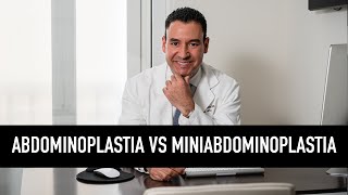 Diferencia entre abdominoplastia y mini abdominoplastia [upl. by Kcirrag386]