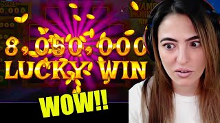 OMG LUCKY WIN on LUCKY LAND wGold Coins [upl. by Honniball961]