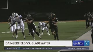 UNDER THE LIGHTS Gladewater gets by Daingerfield 2113 [upl. by Atilef]