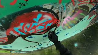 Skate Park Graffiti During Daylight [upl. by Anoek329]