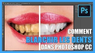 Comment blanchir les dents sur photoshop TUTOPHOTOS [upl. by Royce989]