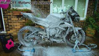 MucOff Pressure Washer  Cleaning amp Detailing  Street Triple 765 RS [upl. by Courtund567]