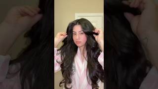 Hot Round Brush Blowout Routine 💗 [upl. by Torrey]