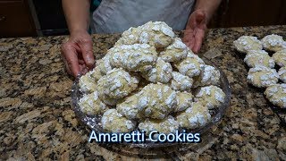 Italian Grandma Makes Amaretti Cookies [upl. by Ahsyat]