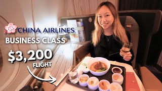 China Airlines Business Class Review Most Underrated Airline ✈️ Taipei to San Francisco A350900 [upl. by Nasas]