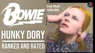 David Bowie  Hunky Dory Ranked and Rated [upl. by Naie276]