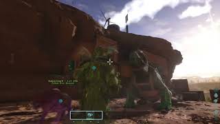 Ark Survival Ascended Scorched Earth  Solo Official Base tour [upl. by Petersen530]