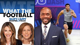 Louis Riddick on Scouts Overvaluing Combine Workouts  What the Football w Suzy Shuster amp Amy Trask [upl. by Atoiyanap]