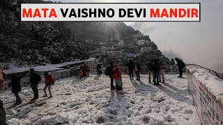 Shri Mata Vaishno Devi Yatra 2023 Vaishno Devi Snowfall  KATRA  JAMMU KASHMIR Full Guide [upl. by Lillith]