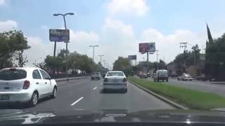 【Mexico city Driving】Perisur→Av Tlalpan→Rio Churubusco→Aeropueruto [upl. by Aleuname]