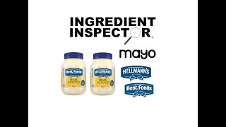 Whats in HellmannsBest Foods Mayonnaise [upl. by Aiblis272]