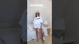 JIL SANDER TSHIRT OUTFIT IDEAS  INSPIRATION [upl. by Lorenza]