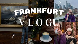 Vlog  Frankfurt Günlüğüm Goethenin Evi Kız Kıza Terapi 🕯️☕ [upl. by Delphine]