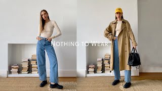 I only wear 4 outfits – on repeat ideas when you have nothing to wear [upl. by Nirrat]