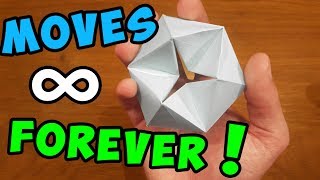 How To Make a Paper MOVING FLEXAGON  Fun amp Easy Origami [upl. by Einej]