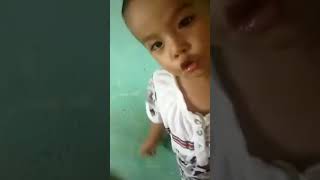 Hindi rhymes UPAR PANKHA  2years old Baby Somsow littleminds earlylearn [upl. by Tyika]