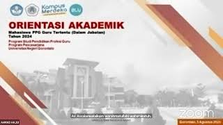 Orientasi Mahasiswa Guru Tertentu Piloting 3 Tahun 2024 [upl. by Takakura]