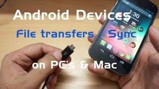 How to Transfer files from your Android phone to your PC  Mac computer [upl. by Waechter173]