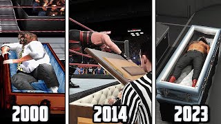 The Evolution Of Casket and Buried Alive Matches In EVERY WWE Games [upl. by Arnie]