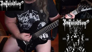 Inquisition  Embraced by the Unholy Powers of Death and Destructioncover guitartab in descript [upl. by Ashman]