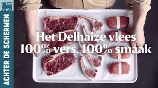 Het Delhaize vlees  100 vers 100 smaak [upl. by Olodort]