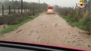 Avvicinamento Alluvione Grosseto 12 novembre 2012 [upl. by Ajad494]