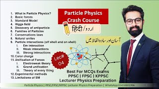 Particle Physics Crash Course  Lec04  PPSC FPSC KPPSC  Faseeh Janjua  NF Science Academy [upl. by Travis403]