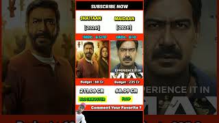 Shaitaan vs maidaan movie comparison  ajay devgan movies comparison ytshorts [upl. by Gredel251]