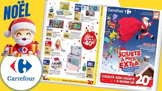 🎅 catalogue CARREFOUR NOËL du 10 oct au 4 décembre 2023 JUSQUÀ 1000 JOUETS À MOINS DE 20€  FRANCE [upl. by Nessie]