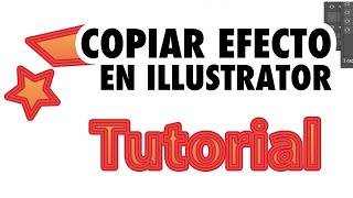 COPIAR EFECTO en ILLUSTRATOR [upl. by Maxey308]