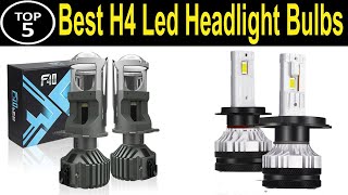 TOP 5 BEST H4 Led Headlight Bulbs Review 2023 [upl. by Prady]